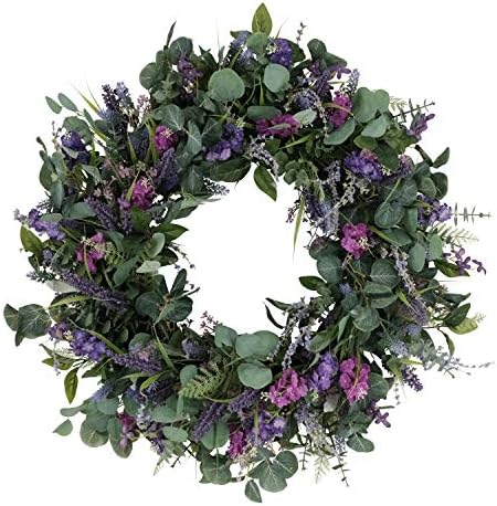 Puleo International 30 Inch Artificial Spring Wreath