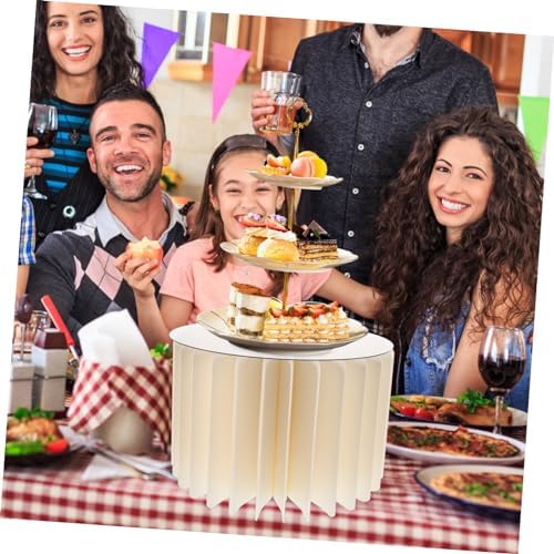 Folding Cardboard Vase Stand for Engagement Party Decor