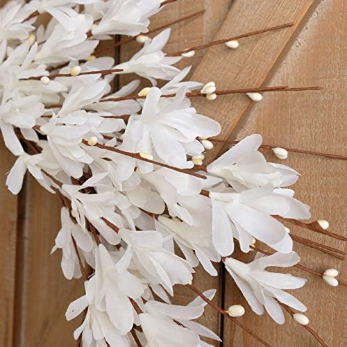 Bibelot 20 Inch Artificial Forsythia Flower Wreath