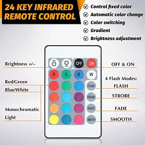 Aura Lifestyle LED Wood Light Display Base with Remote Control