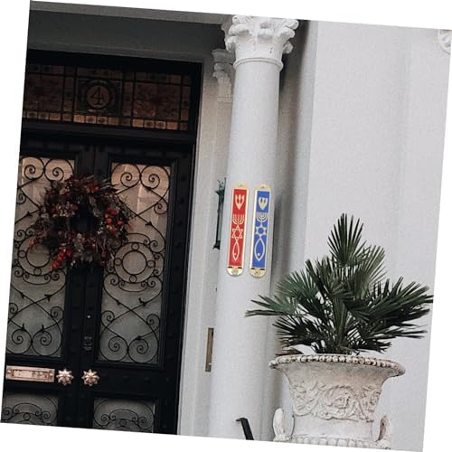 ABOOFAN Metal Mezuzah Decor Door Accent Home Decoration