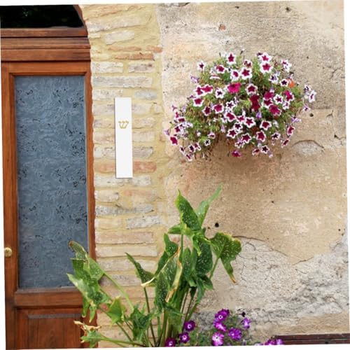 Catholic Prayer Mezuzah Door Scroll Religious Decor Easy Setup
