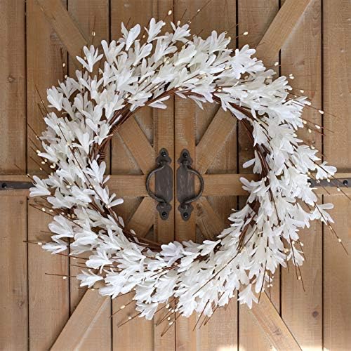 Bibelot 20 Inch Artificial Forsythia Flower Wreath