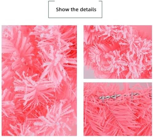 Light Pink Fir Artificial Christmas Wreath