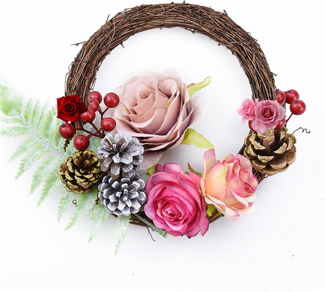 Byher Grapevine Wreath 2 Pack 12 Inch Natural Vine Decor