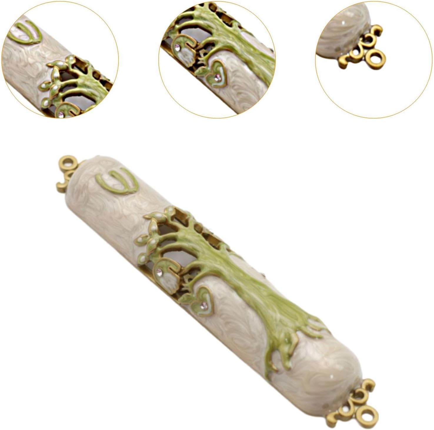 512 Inch Zinc Alloy Mezuzah Door Decoration Case