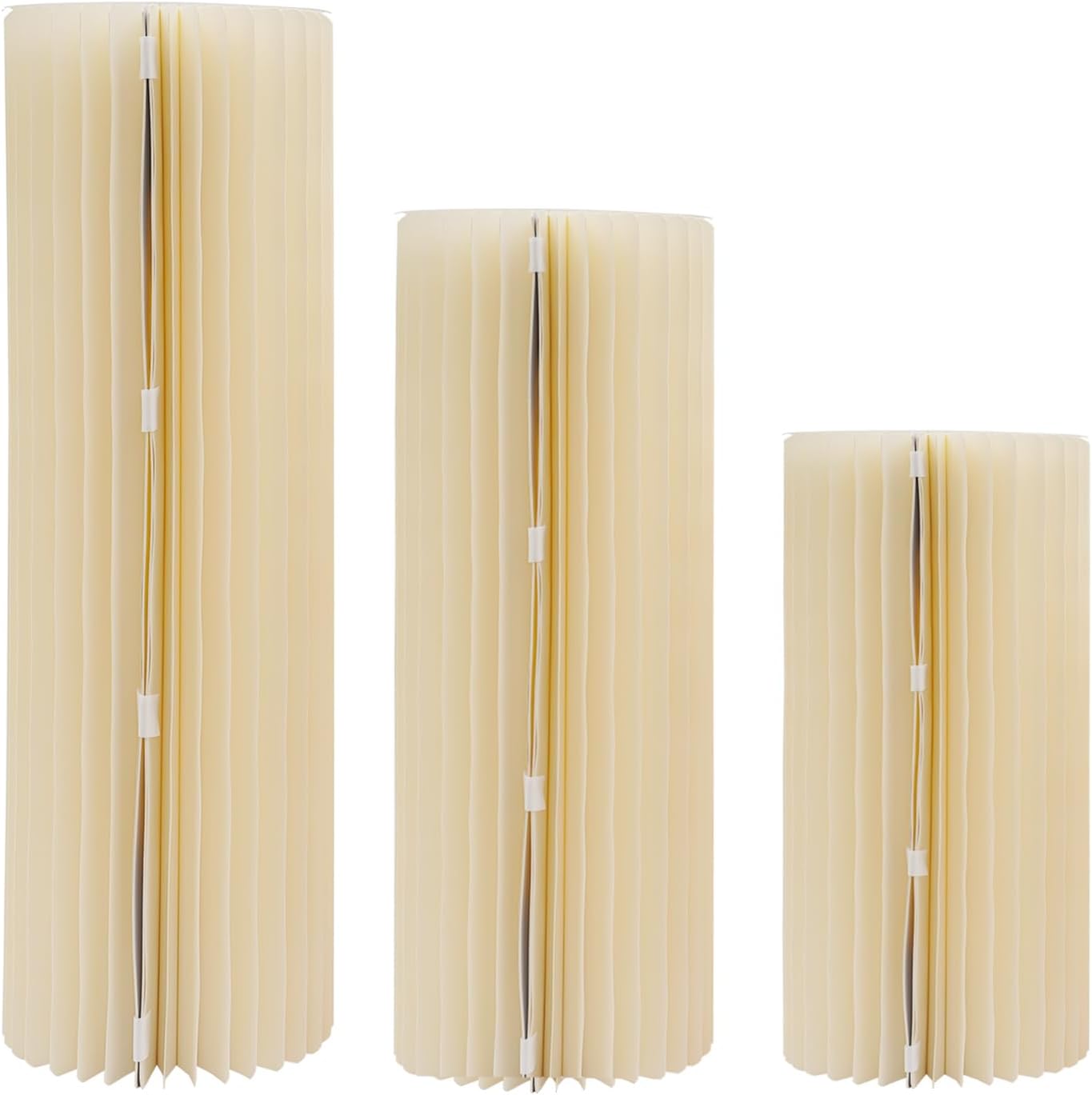 3pcs Foldable Cardboard Centerpiece Display for Parties