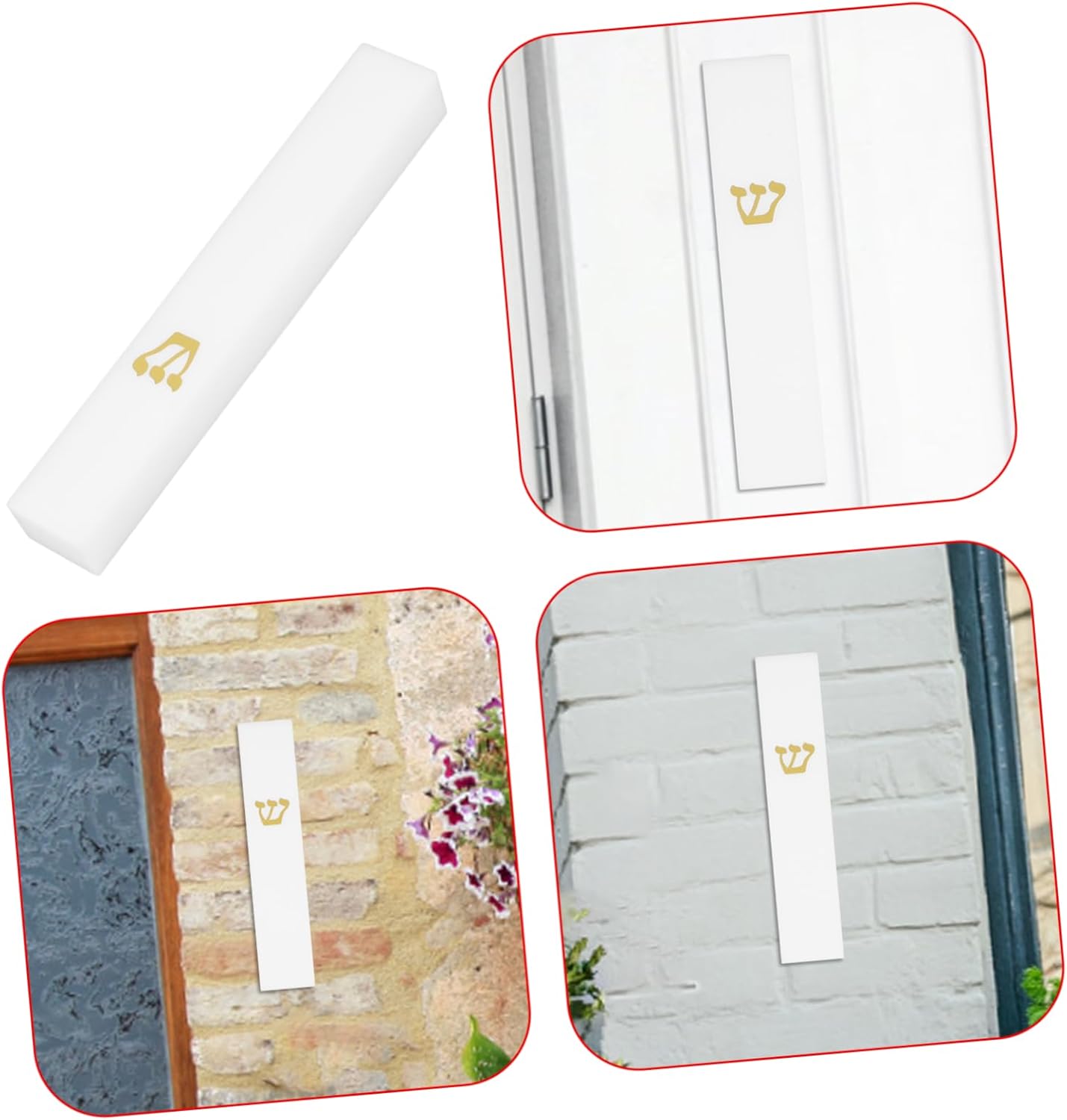 Happyyami Classic Mezuzah Case for Door Decoration