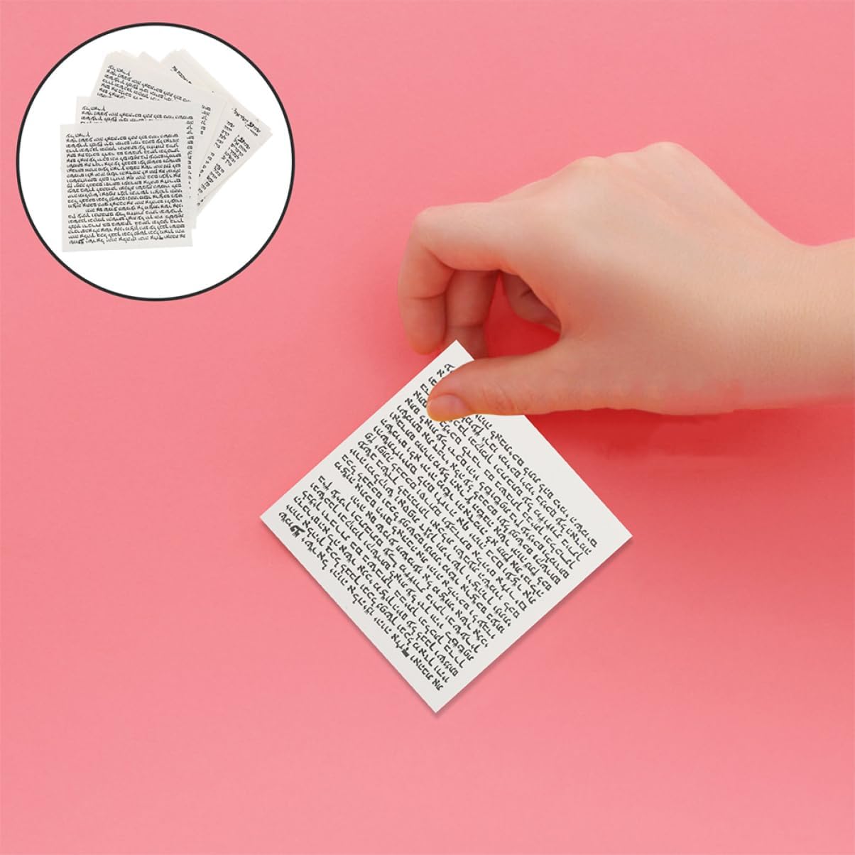 Cabilock 100pcs Mezuzah Door Blessing Decor