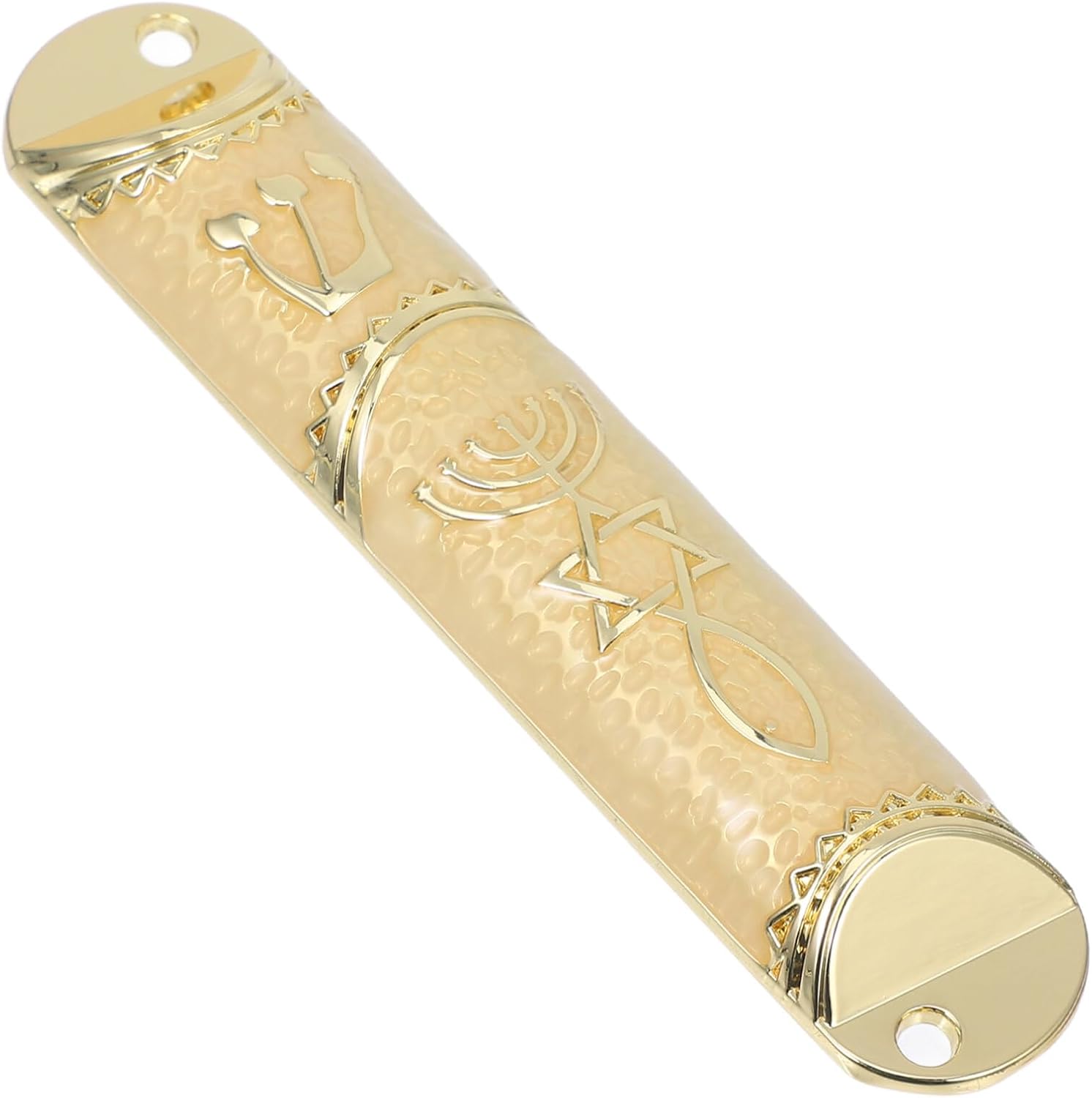 PRETYZOOM Mezuzah with Scroll for Door Religious Decor