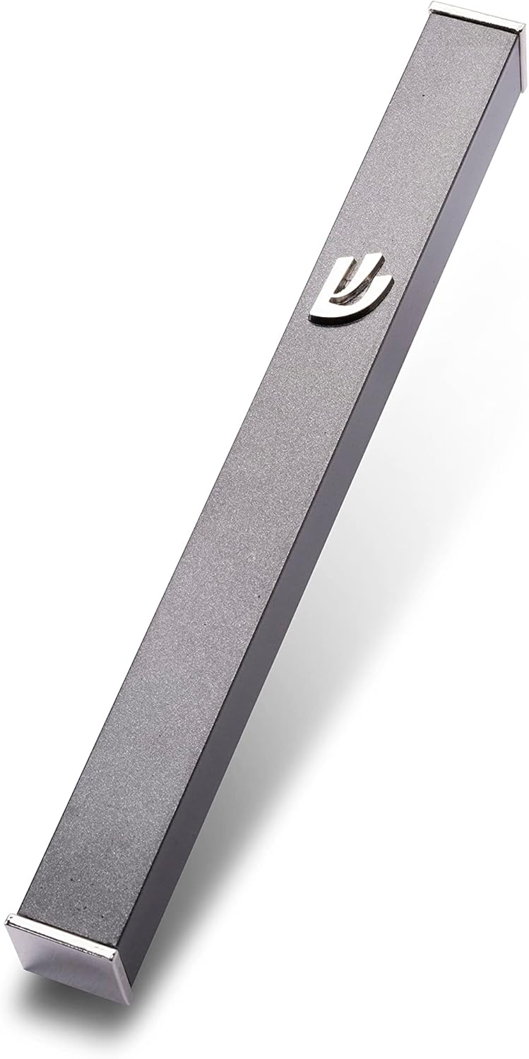JL Kipphas Black Matt Aluminium Mezuzah Case Cover