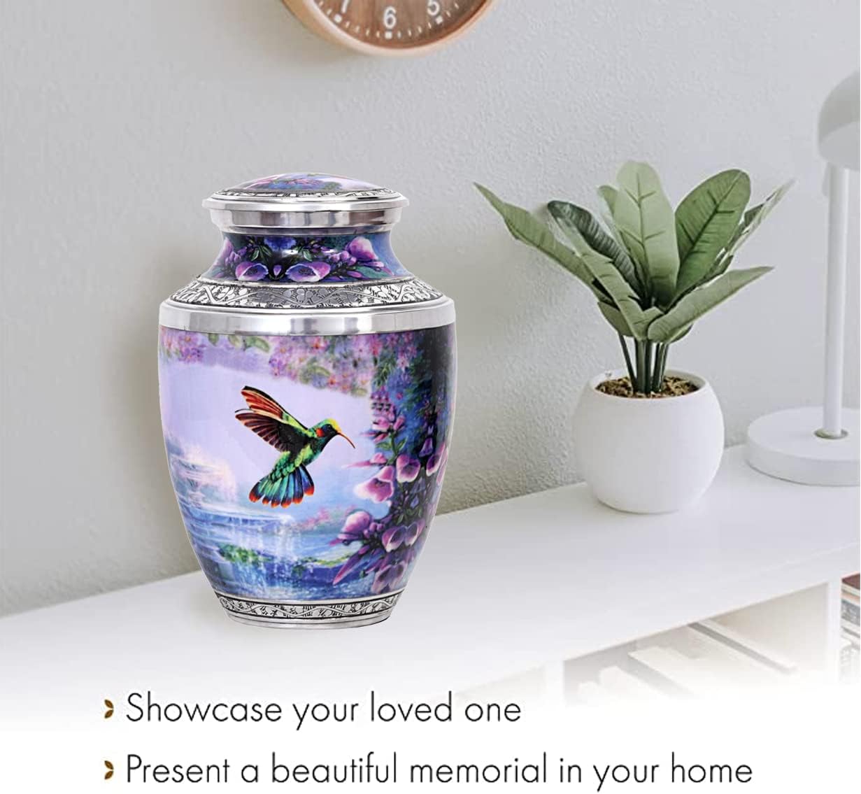 HLC Adult Hummingbird Urn for Ashes - 200 lbs