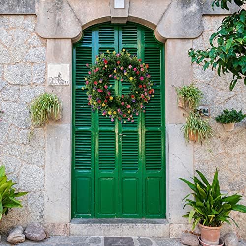 Cakina Valentine Front Door Color Wreath