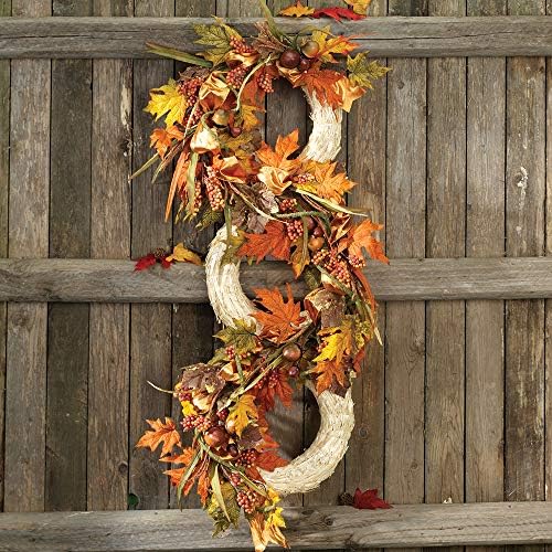 FloraCraft 12 Inch Natural Straw Wreath