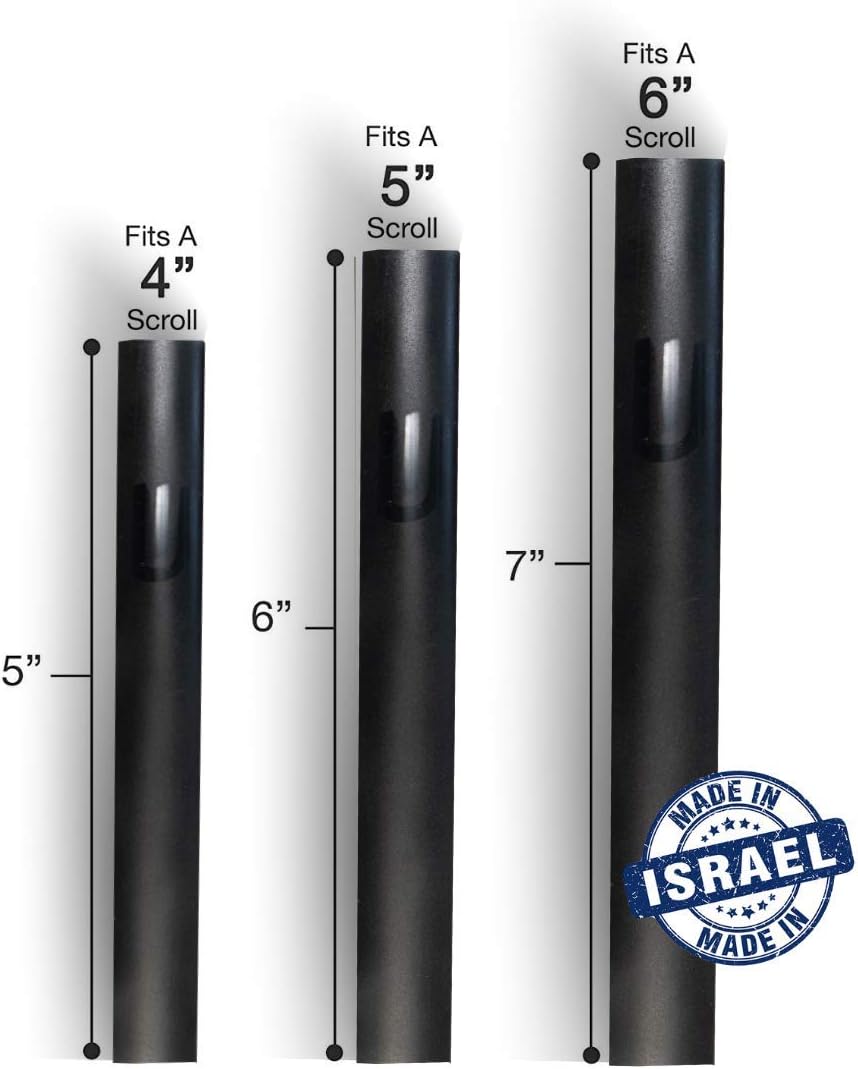 AS Mezuzah Aluminum Waterproof Case Peel and Stick Easy Installation