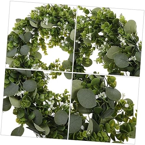 Front Door Wreath Hanger Artificial Spring Garland Decor