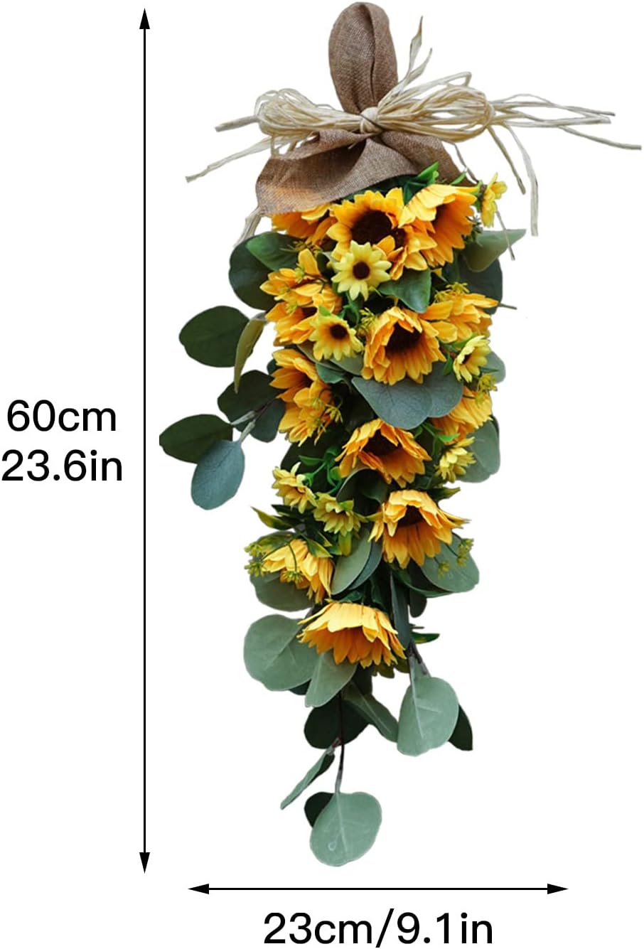 Firlar 236 Inch Spring Sunflower Garland
