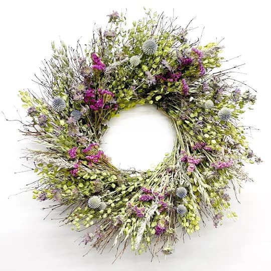 VanCortlandt Farms Dried Flower Hummingbird Wreath
