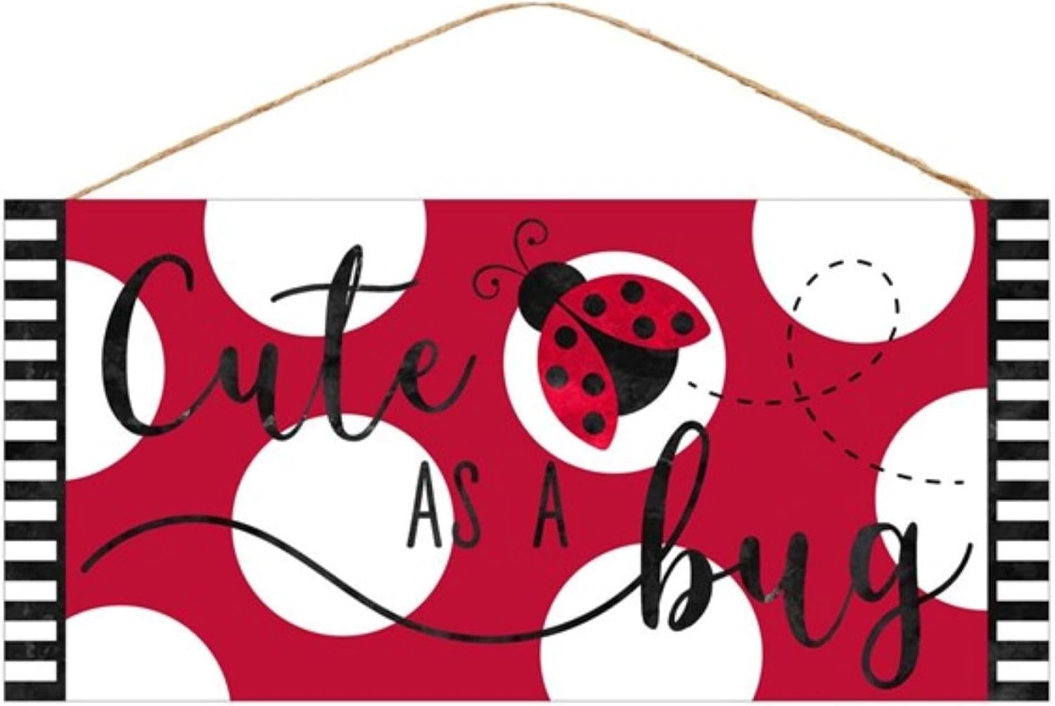 Craig Bachman 12 Inch Wood Sign Cute As A Bug