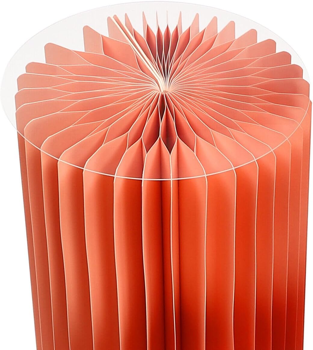 3 Pcs Foldable Paper Columns Display Pedestal Stand with PVC Boards