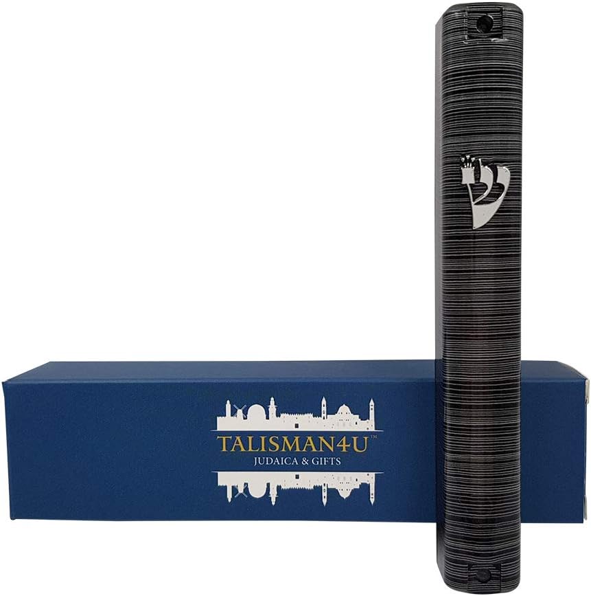 TALISMAN4U 5 Inch Waterproof Mezuzah Case with Scroll