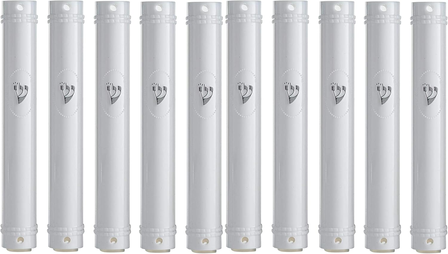 SUPER STAM Mezuzah Case Holder for 15cm Scroll Waterproof Silver