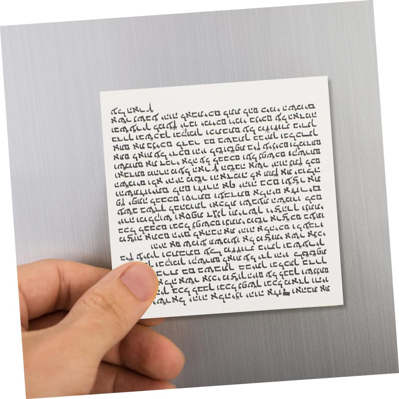 OUNONA 100pcs Mezuzah Door Judaica Cases Parchments