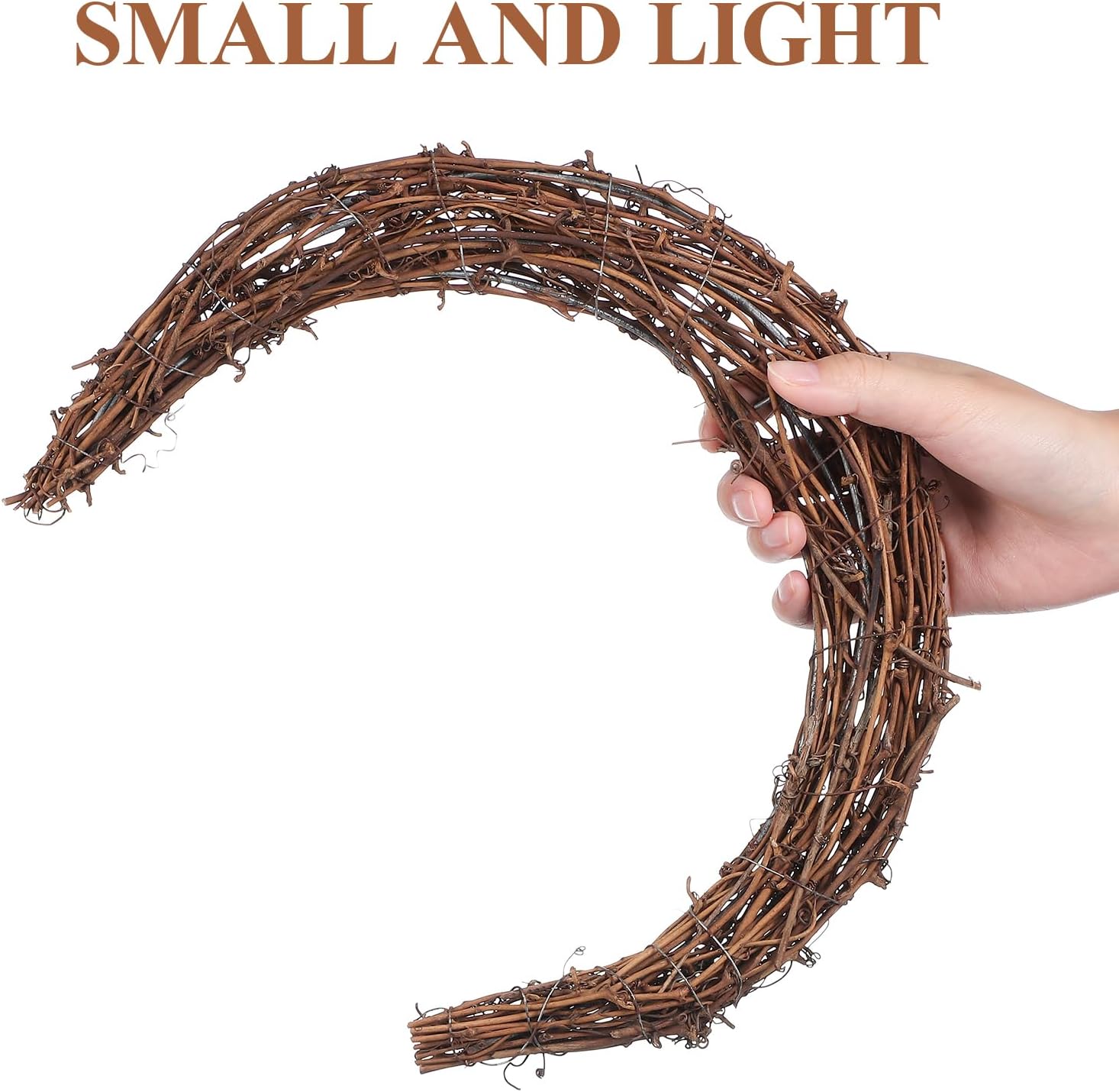 NOLITOY Natural Grapevine Wreath Hoop 1179 Inch