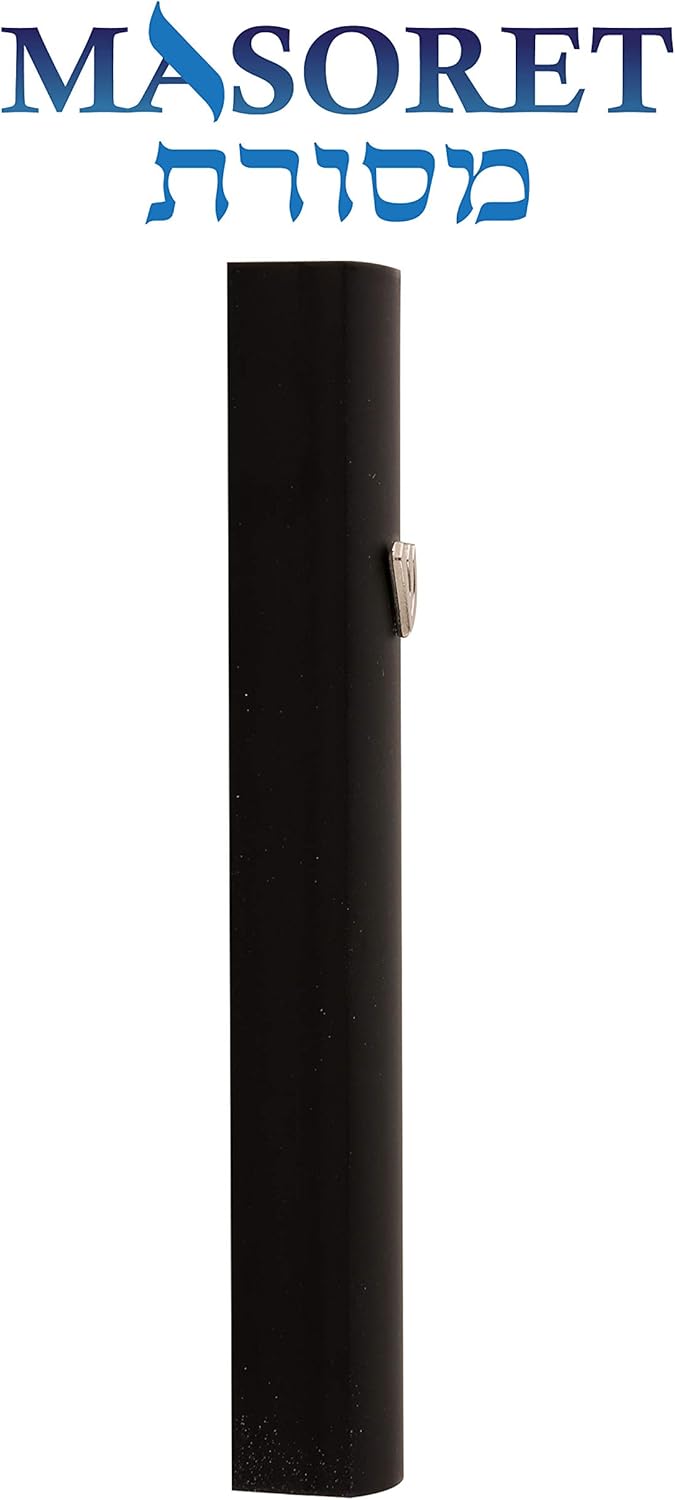 3-Piece Aluminum Door Mezuzah Scroll Holder