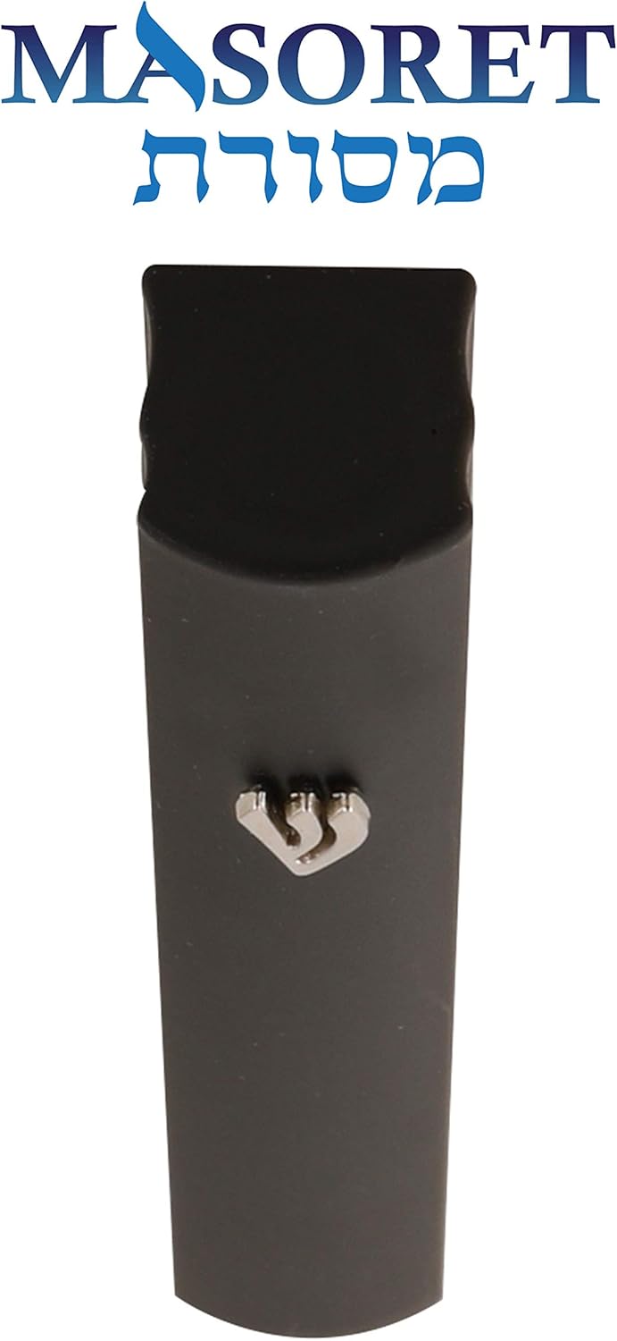 3-Piece Aluminum Door Mezuzah Scroll Holder