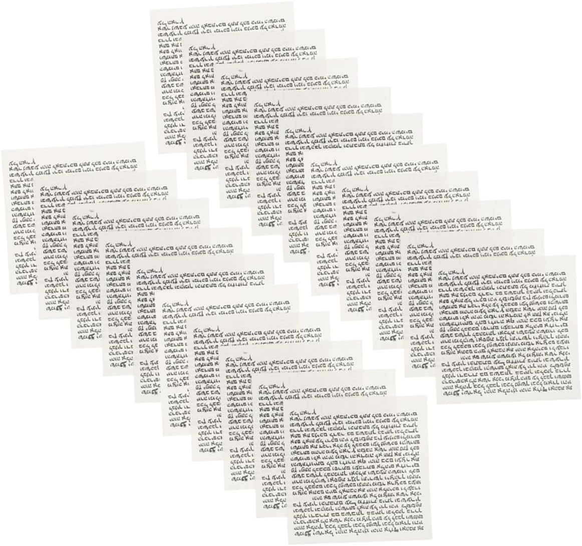 HOODANCOS 100pcs Mezuzah Scroll Wall Decor for Jewish Home