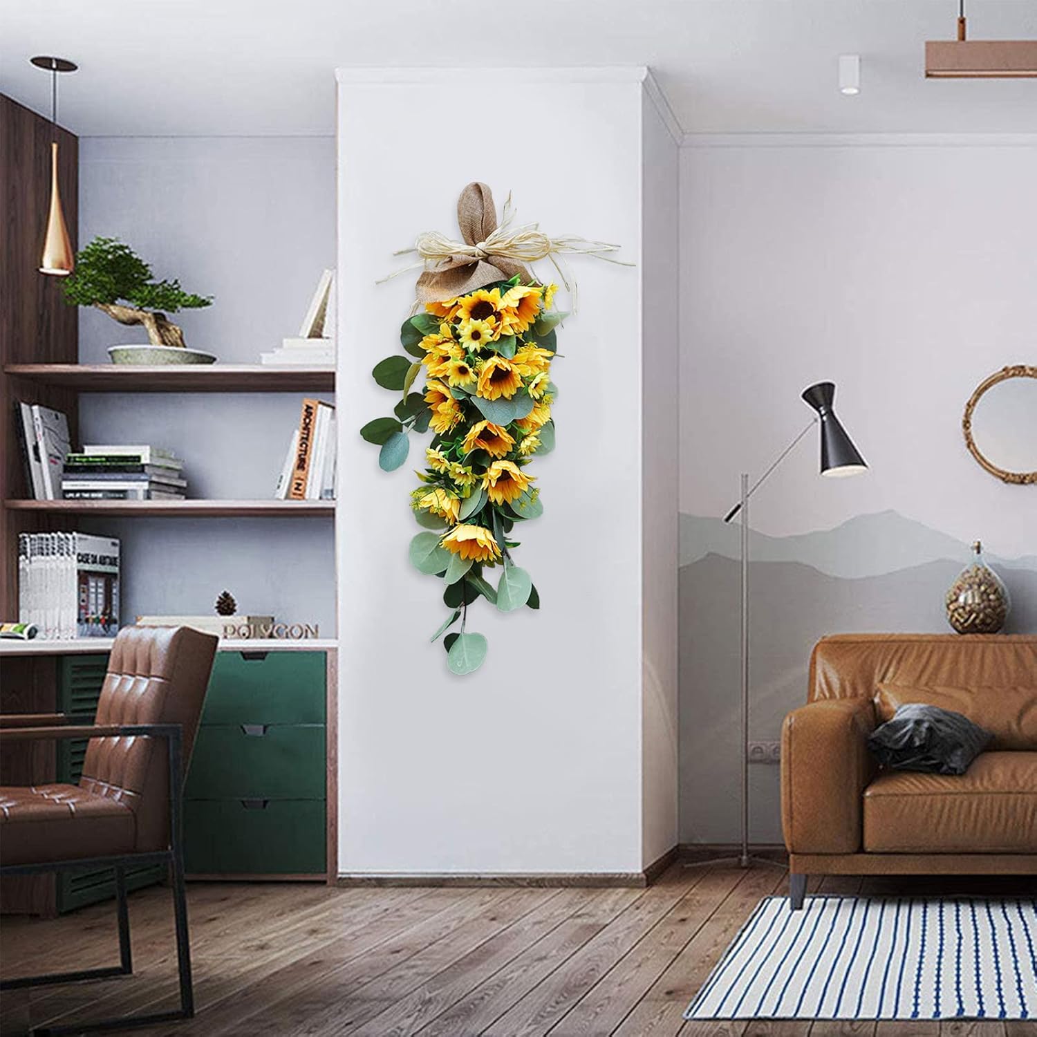 Firlar 236 Inch Spring Sunflower Garland