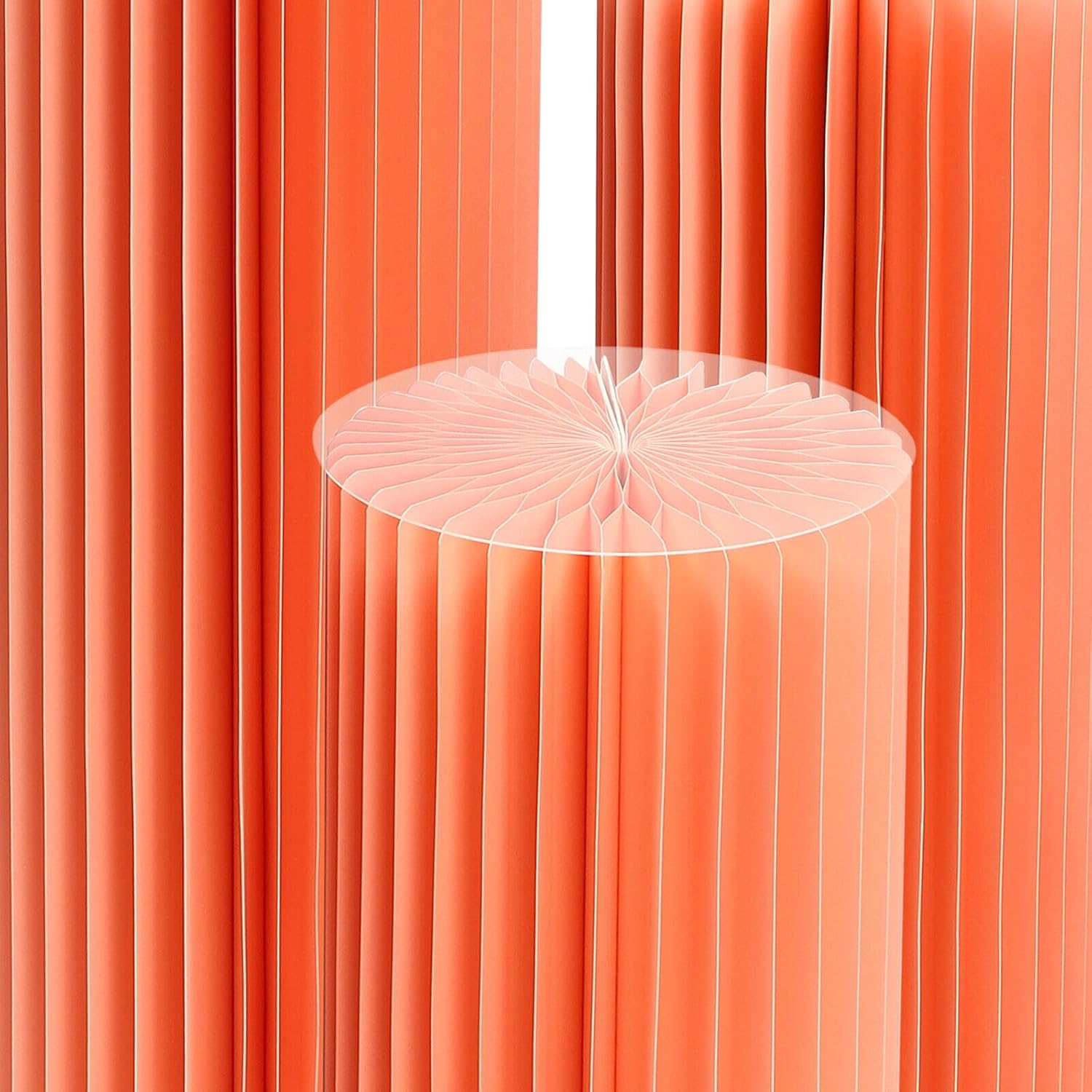 3 Pcs Foldable Paper Columns Display Pedestal Stand with PVC Boards