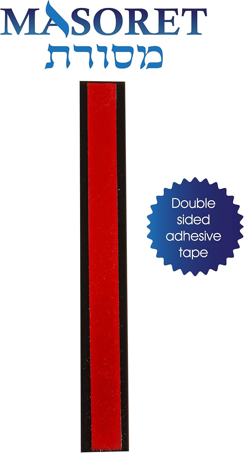 3-Piece Aluminum Door Mezuzah Scroll Holder