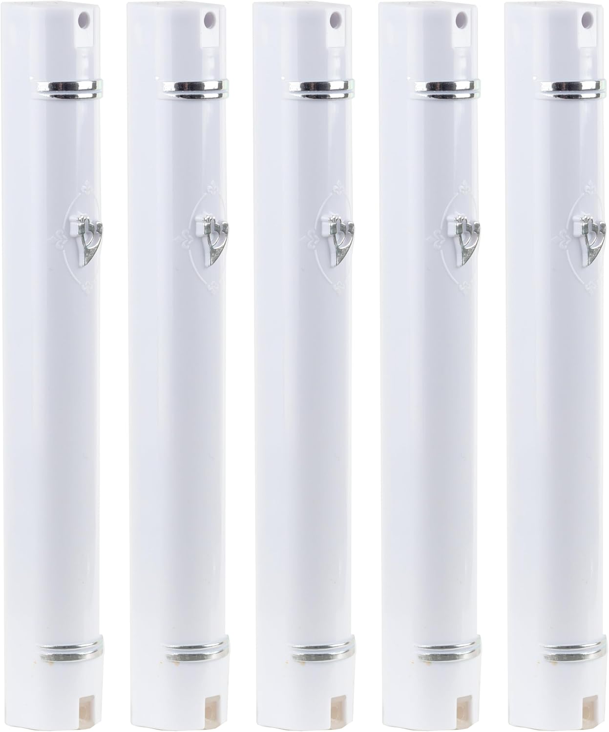 SUPER STAM Plastic Mezuzah Case Waterproof 5 Pcs