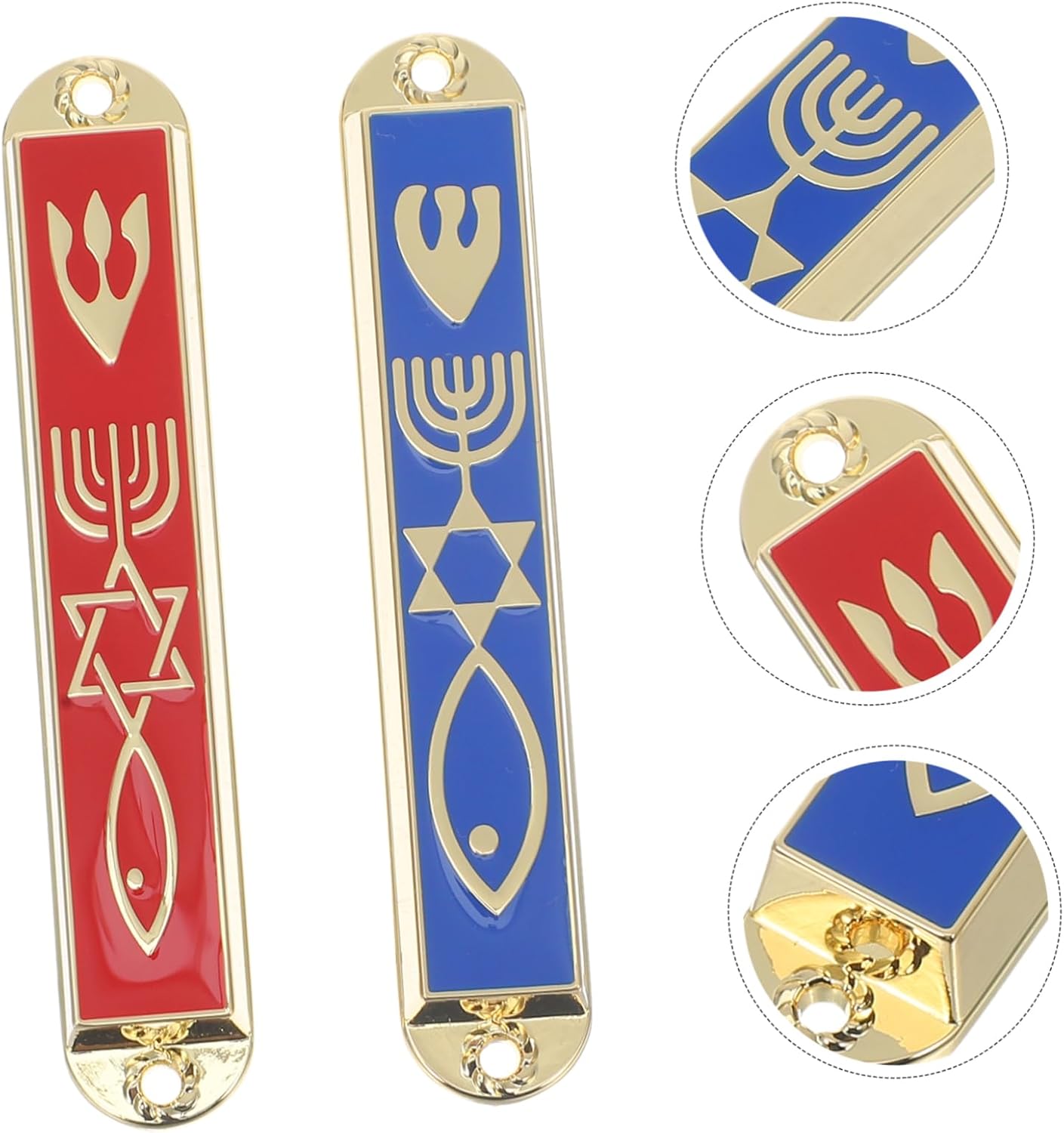 ABOOFAN Metal Mezuzah Decor Door Accent Home Decoration
