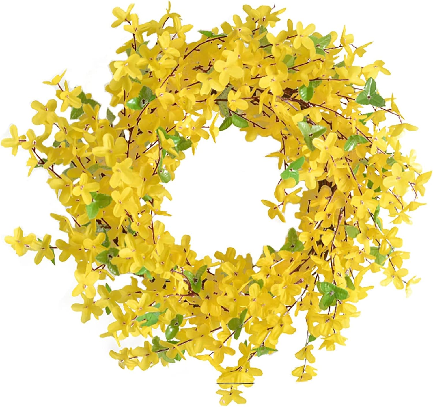 Yellow Sunflower Bee Wreath Front Door Decor