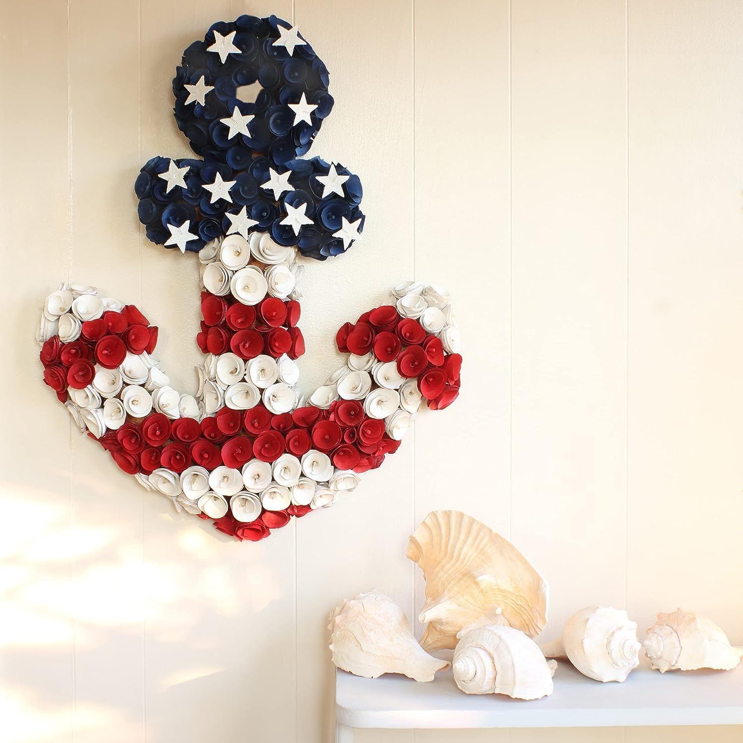 National Tree Company Patriotic Wreath Decoration 20 Inches