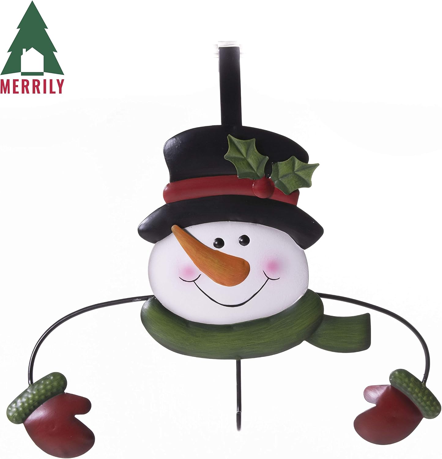 Merrily 1725 Inch Snowman Wreath Hanger