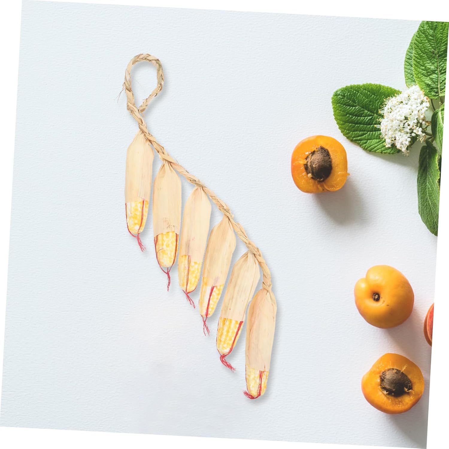 2Pcs Realistic Vegetable Corn Skewers Hanging Decor