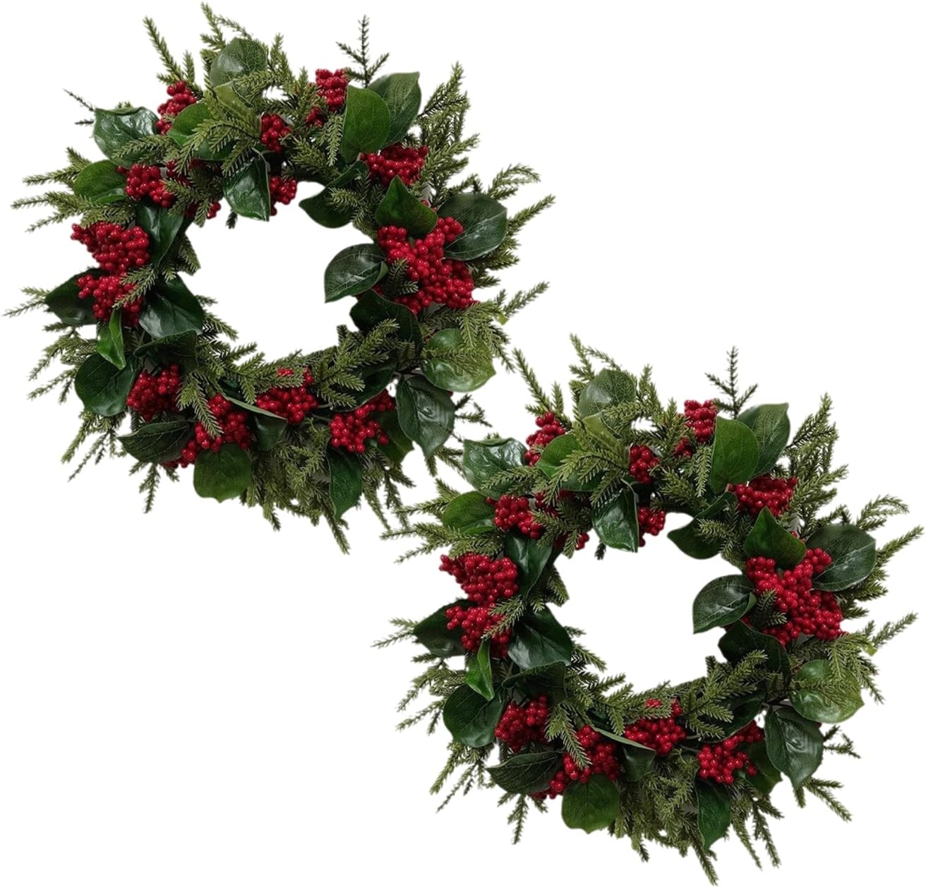 Welcome Wreaths for Front Door Set of 2