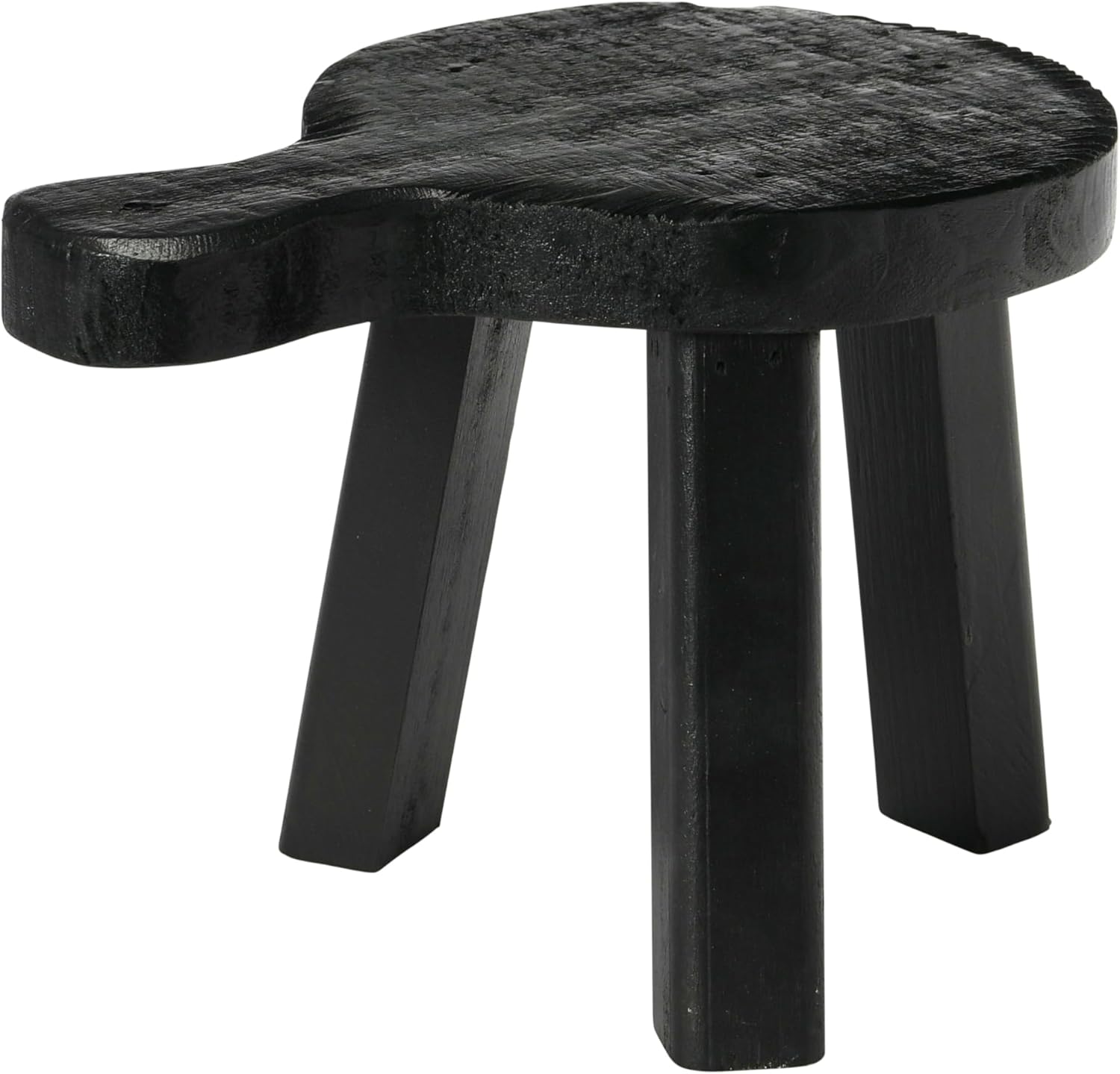 Creative Co-Op Decorative Smooth Wood Pedestal Black