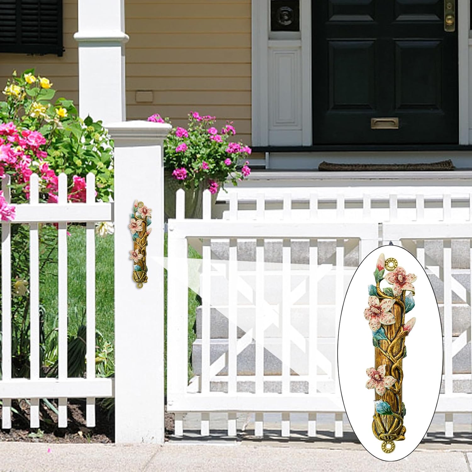 MrMrKura Mezuzah Scroll Door Mount Set