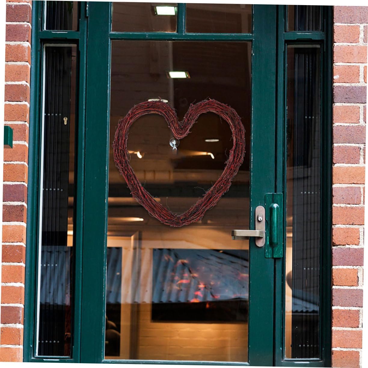 Heart Shaped Rattan Wreath Frame DIY Hanging Decor