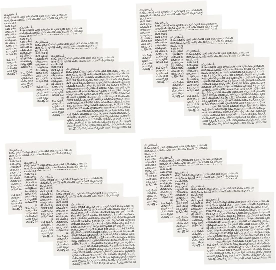 GOOHOCHY 100pcs Mezuzah Door Blessing Home Decor Wall Ornament