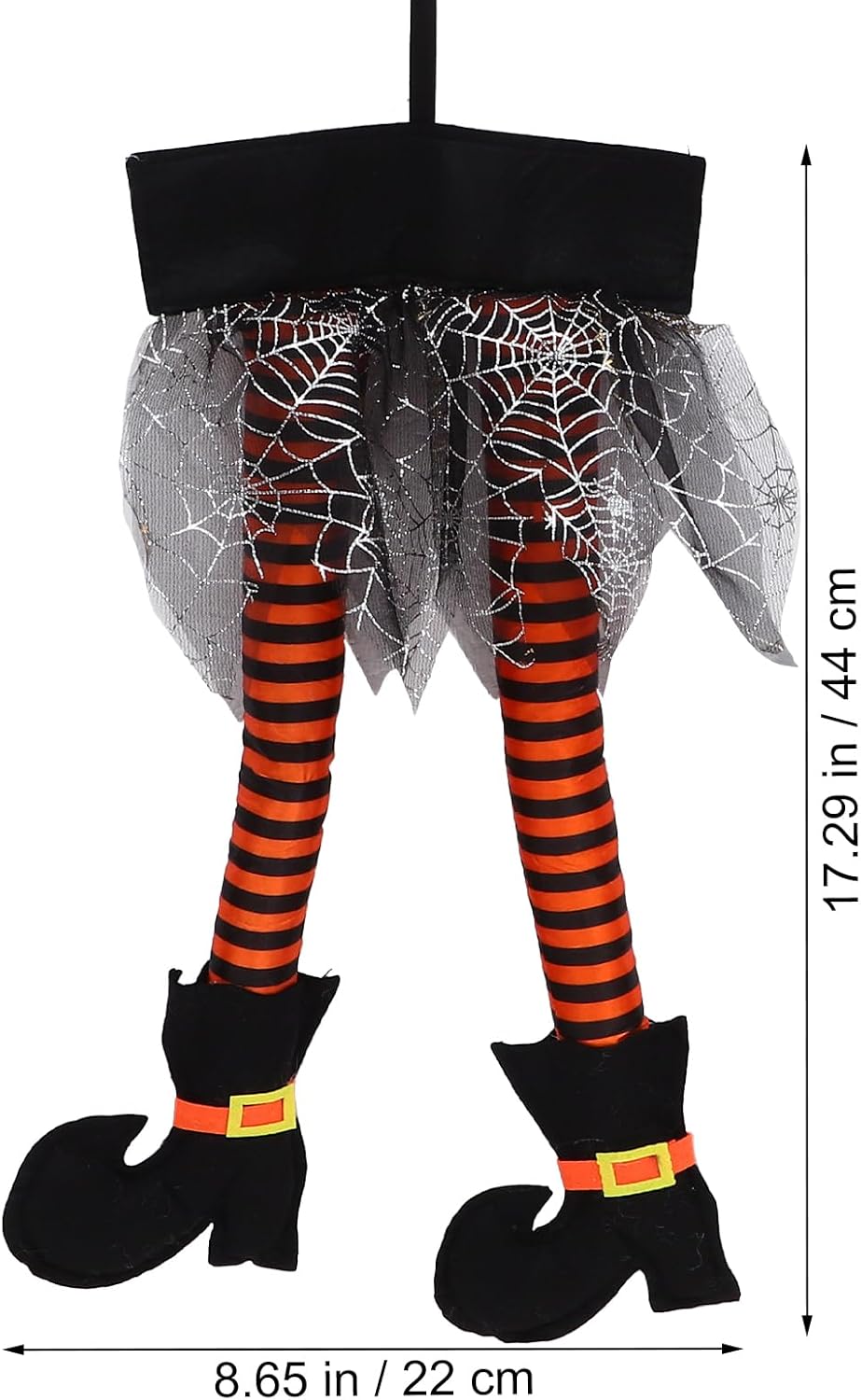 DOITOOL Halloween Witch Legs 2Pcs Plush Decoration