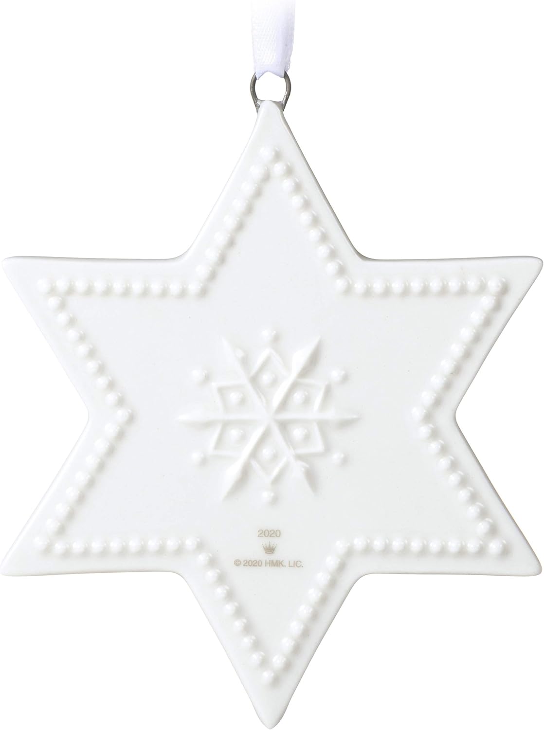 Hanukkah Blessings Star of David Ornament Multicolor