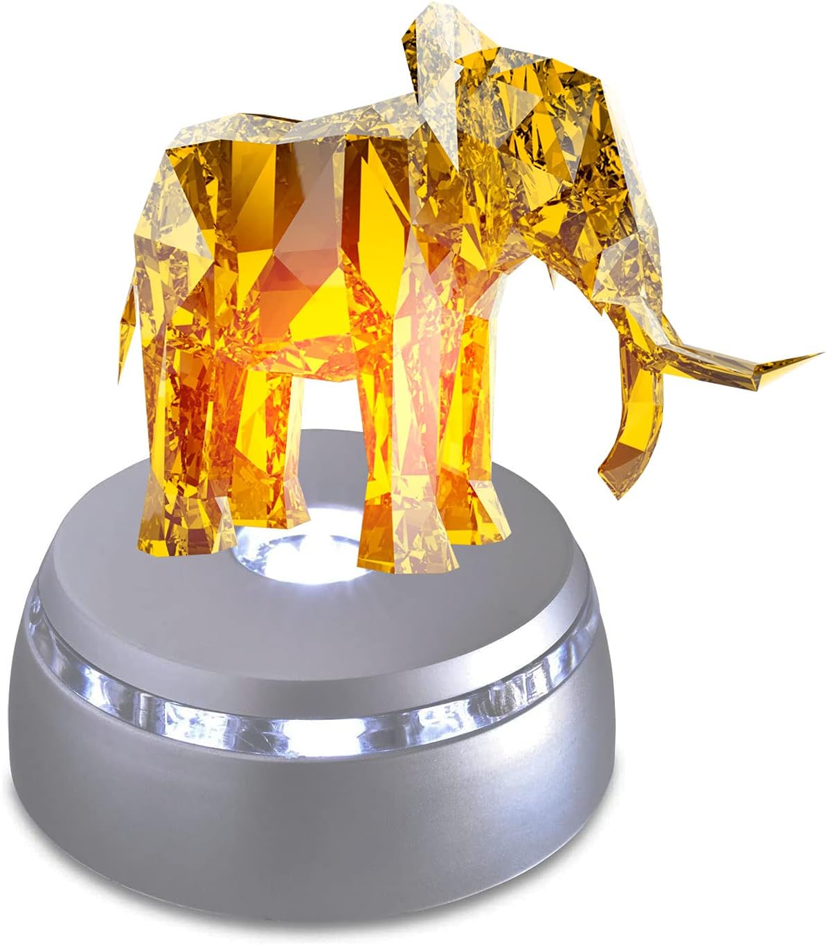 4 LED Display Base for Glass Art and Crystals