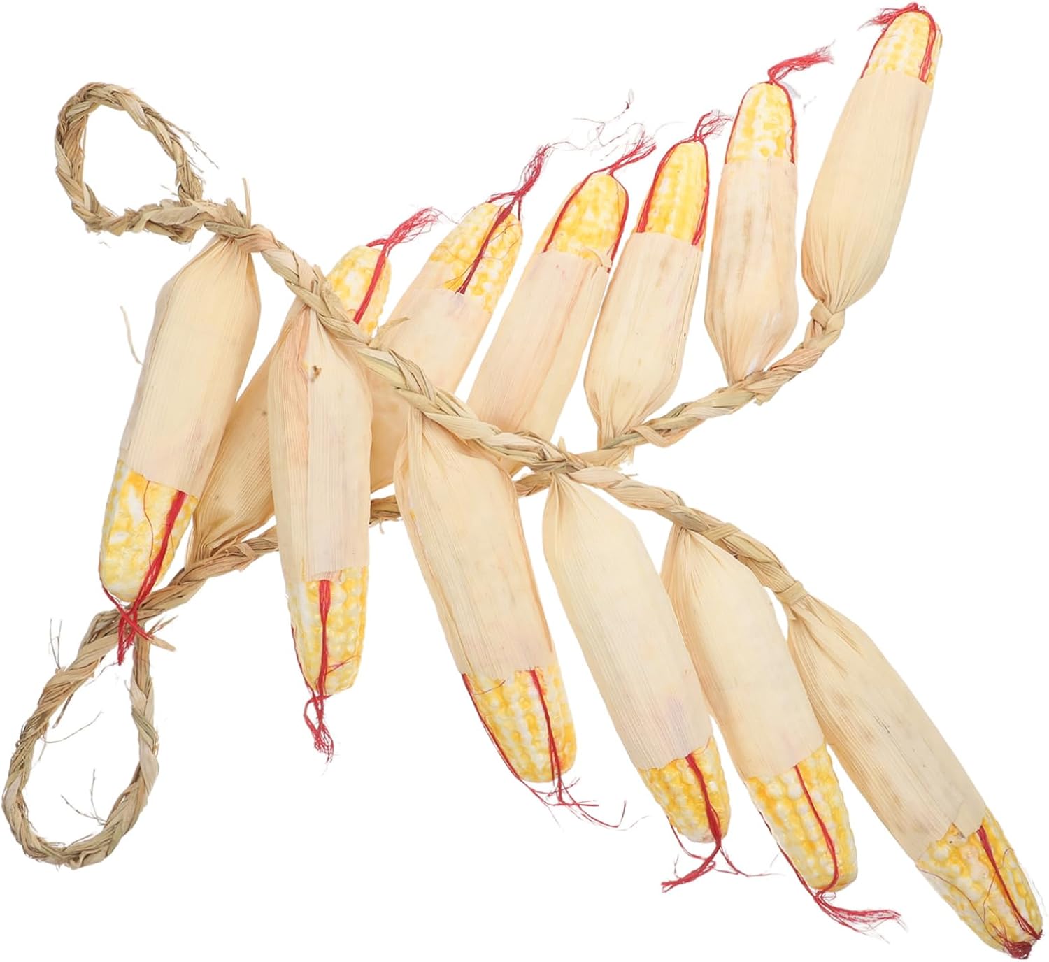 2Pcs Realistic Vegetable Corn Skewers Hanging Decor
