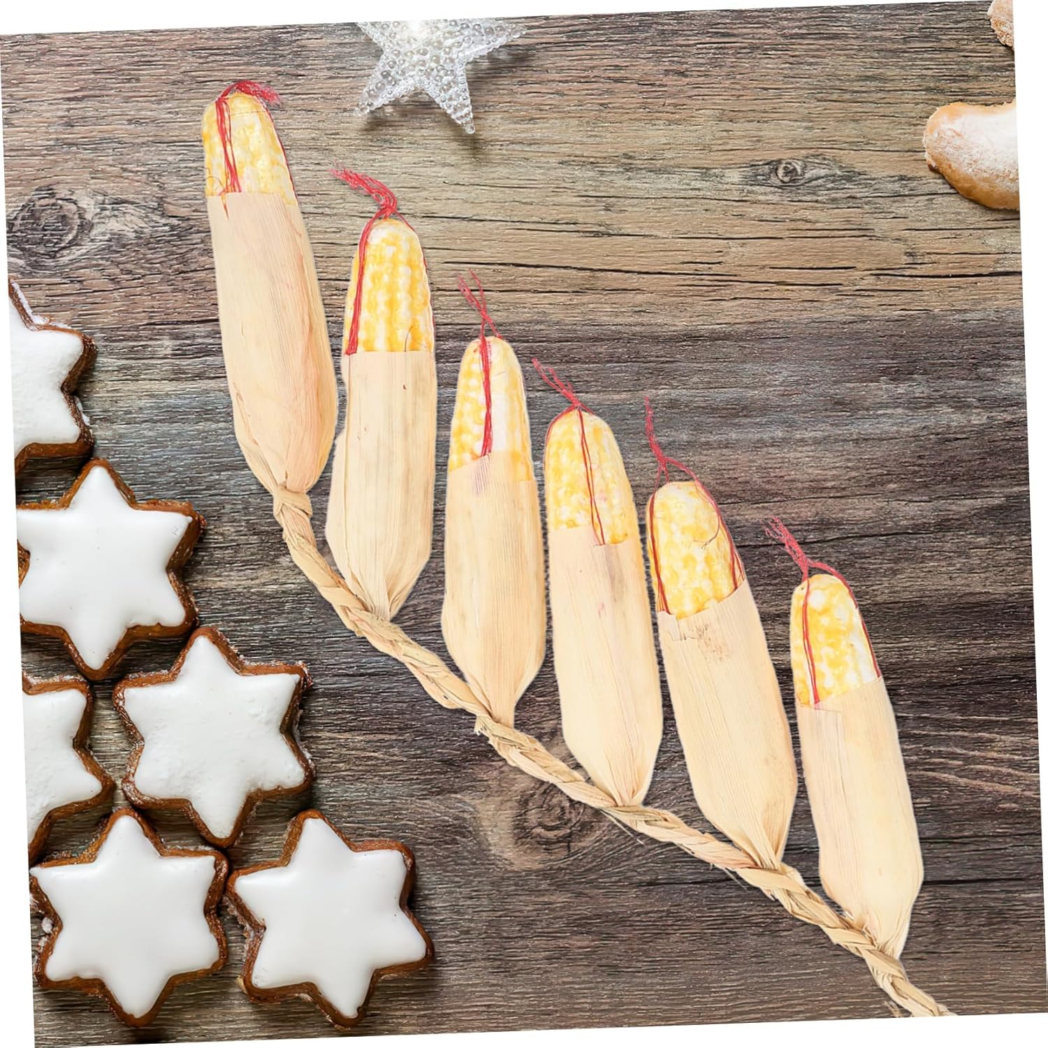MAGICLULU 2Pcs Lifelike Artificial Corn Hanging Decor